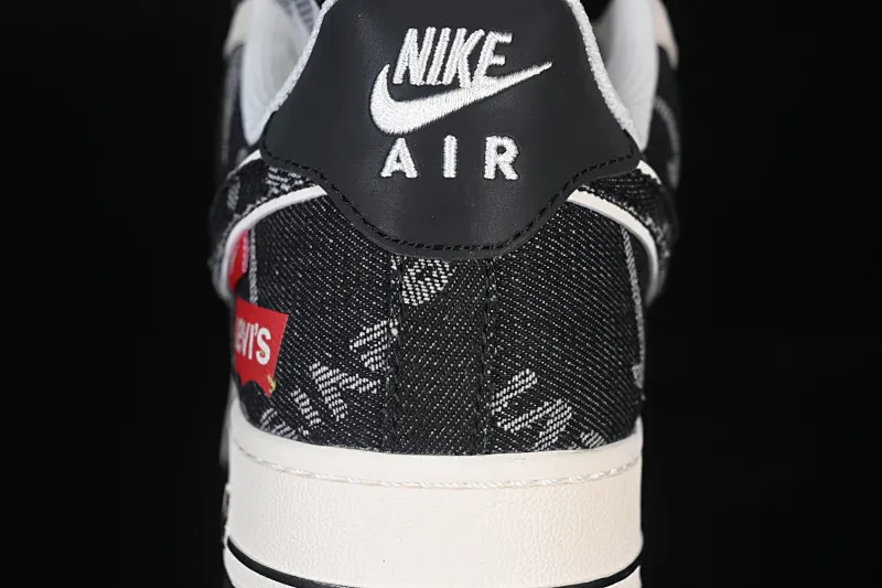 All categories Nk Air Force 1 Air Force series Nk Air Force 1 Low Air Force low-top Nike Air Force 1'07 Low Levi's joint beige black woven label Air Force 1 low-top casual sneakers MZ9588-800